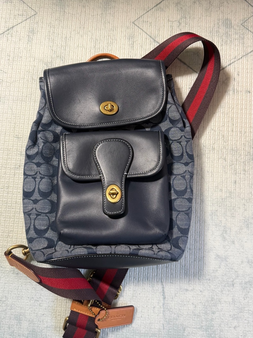 Coach Heritage Chambray